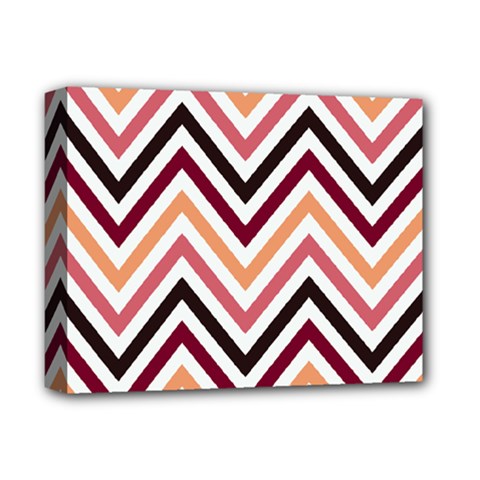 Chevron Iv Deluxe Canvas 14  X 11  (stretched) by GardenOfOphir