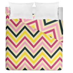 Chevron I Duvet Cover Double Side (queen Size) by GardenOfOphir