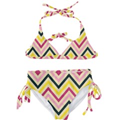 Chevron I Kids  Classic Bikini Set by GardenOfOphir