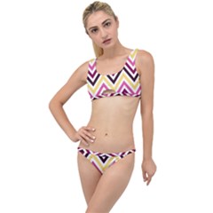 Pretty Chevron The Little Details Bikini Set by GardenOfOphir