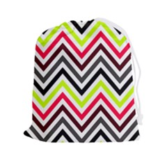 Chevron Drawstring Pouch (2XL)