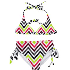 Chevron Kids  Classic Bikini Set by GardenOfOphir