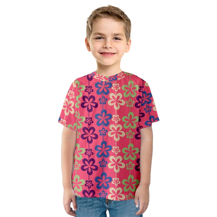 Pattern 102 Kids  Sport Mesh Tee