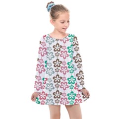 Pattern 105 Kids  Long Sleeve Dress by GardenOfOphir