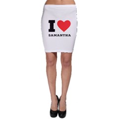 I Love Samantha Bodycon Skirt by ilovewhateva