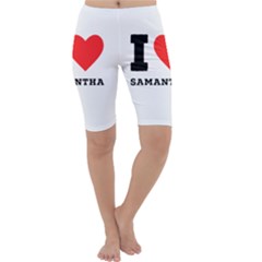 I Love Samantha Cropped Leggings  by ilovewhateva