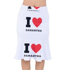 I Love Samantha Short Mermaid Skirt by ilovewhateva