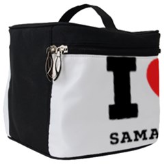 I Love Samantha Make Up Travel Bag (big) by ilovewhateva