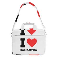 I Love Samantha Macbook Pro 13  Shoulder Laptop Bag  by ilovewhateva