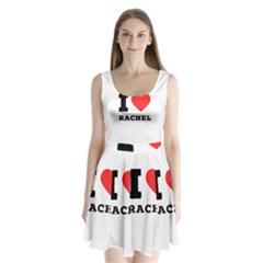 I Love Rachel Split Back Mini Dress  by ilovewhateva