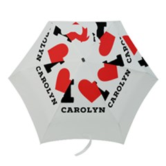 I Love Carolyn Mini Folding Umbrellas by ilovewhateva