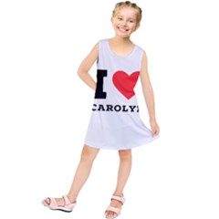 I Love Carolyn Kids  Tunic Dress by ilovewhateva