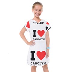 I Love Carolyn Kids  Drop Waist Dress by ilovewhateva