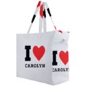 I love carolyn Canvas Travel Bag View2