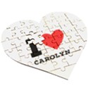 I love carolyn Wooden Puzzle Heart View3