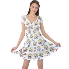  Togepi Cap Sleeve Dress