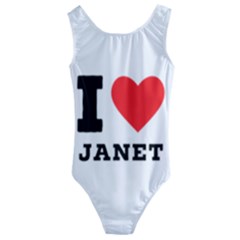 I Love Janet Kids  Cut-out Back One Piece Swimsuit