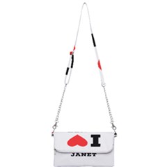 I Love Janet Mini Crossbody Handbag by ilovewhateva