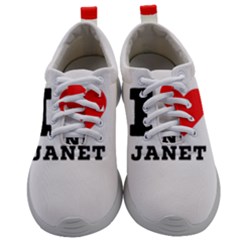 I Love Janet Mens Athletic Shoes