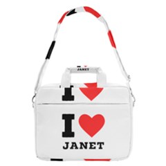 I Love Janet Macbook Pro 13  Shoulder Laptop Bag 