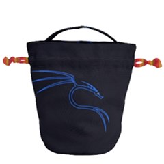 Kali-linux-kali-linux-nethunter-linux-unix-lenovo-hd-wallpaper-preview Drawstring Bucket Bag by Cow4u