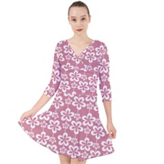 Pattern 107 Quarter Sleeve Front Wrap Dress