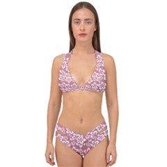 Pattern 107 Double Strap Halter Bikini Set