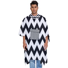 Pattern 111 Men s Hooded Rain Ponchos