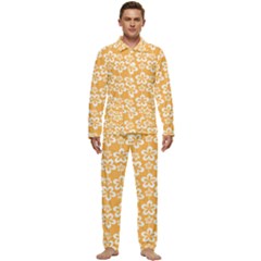 Pattern 110 Men s Long Sleeve Velvet Pocket Pajamas Set by GardenOfOphir