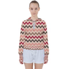 Pattern 112 Women s Tie Up Sweat by GardenOfOphir