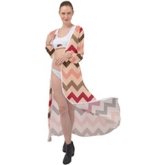 Pattern 112 Maxi Chiffon Beach Wrap by GardenOfOphir