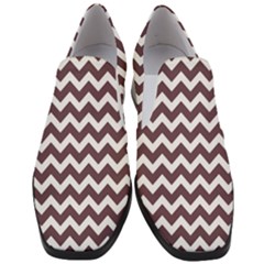 Pattern 121 Women Slip On Heel Loafers by GardenOfOphir