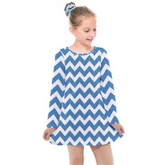 Pattern 127 Kids  Long Sleeve Dress by GardenOfOphir