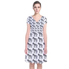 Pattern 129 Short Sleeve Front Wrap Dress
