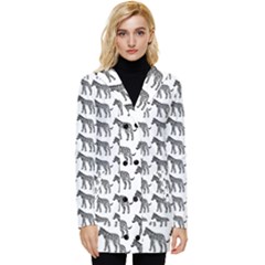 Pattern 129 Button Up Hooded Coat 