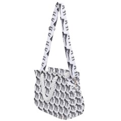 Pattern 129 Rope Handles Shoulder Strap Bag