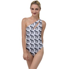 Pattern 129 To One Side Swimsuit