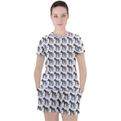 Pattern 129 Women s Tee and Shorts Set