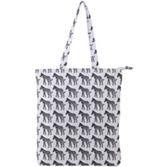 Pattern 129 Double Zip Up Tote Bag