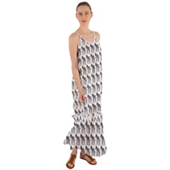 Pattern 129 Cami Maxi Ruffle Chiffon Dress