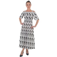 Pattern 129 Shoulder Straps Boho Maxi Dress 