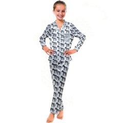 Pattern 129 Kid s Satin Long Sleeve Pajamas Set
