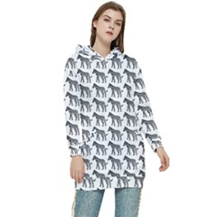 Pattern 129 Women s Long Oversized Pullover Hoodie