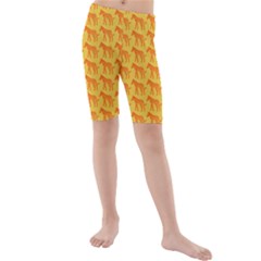 Pattern 132 Kids  Mid Length Swim Shorts