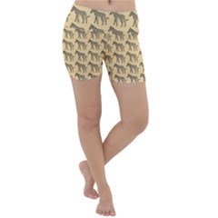 Pattern 133 Lightweight Velour Yoga Shorts by GardenOfOphir