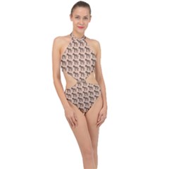 Pattern 135 Halter Side Cut Swimsuit by GardenOfOphir