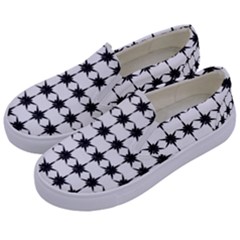 Pattern 137 Kids  Canvas Slip Ons by GardenOfOphir