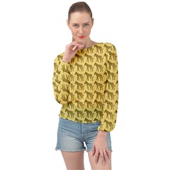 Pattern 136 Banded Bottom Chiffon Top