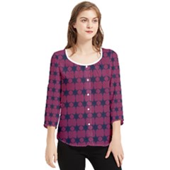 Pattern 140 Chiffon Quarter Sleeve Blouse