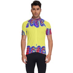 Explosion Big Bang Colour Structure Men s Short Sleeve Cycling Jersey by Semog4